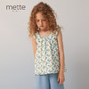 【纯棉碎花上衣】夏女童无袖上衣2021夏新款无袖吊带印花t恤 商品缩略图0