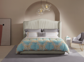 比萨宫可水洗鹅绒夏被