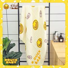 小黄鸭（B.Duck）婴儿毛巾浴巾宝宝儿童高密多层精梳纱布XHY【批发包邮】