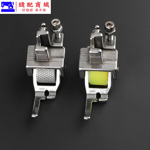 A10拉筒滚轮压脚四折包边器带轮压脚平车电脑缝纫机撸子筒胶压脚 A10拉筒滚轮压脚 商品图6