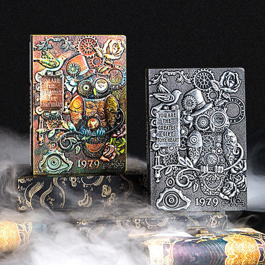 卡杰立体浮雕笔记本100张彩色A5 商品图1