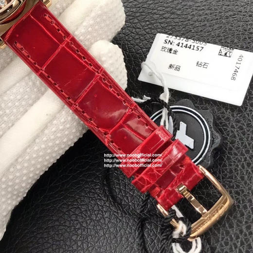 2021年新款！ZF强复刻之萧邦快乐钻石“中国红”，专柜新33mm全系火爆来袭！ZF瑞士精品级打磨还原正品1：1壳套.采用施华洛世奇水晶 .舞动的快乐钻 商品图9