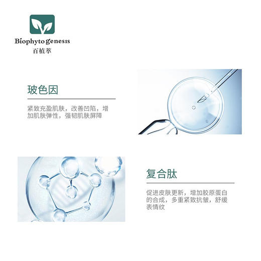 【百植萃】百植萃玻色因多肽紧致面膜补水保湿紧致肌肤提亮肤色舒缓修护 玻色因紧致面膜（整盒） 商品图2