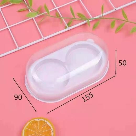 雪媚娘2粒/4粒盒   （底+透明盖+贴纸{贴纸颜色随机}） 雪媚娘包装盒 商品图3