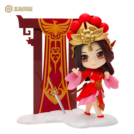 王者荣耀 一生所爱露娜Q版手办 腾讯动漫官方 商品图0