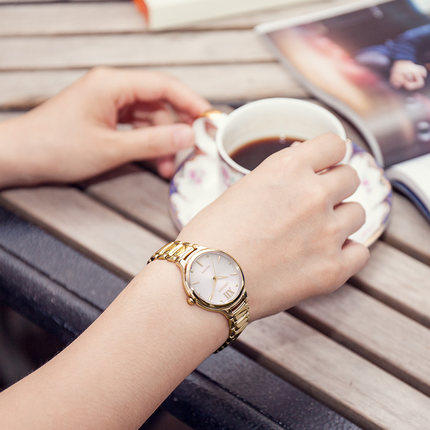 西铁城日本官方正品光动能潮流简约柔美手表女表EM0553-85A 商品图3