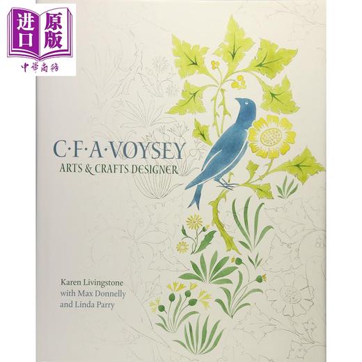 【中商原版】C.F.A. Voysey 进口艺术 查尔斯沃西设计集 商品图0