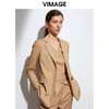 VIMAGE纬漫纪春季新款时尚复古中性百搭通勤显瘦西装外套女VA2103107 商品缩略图2