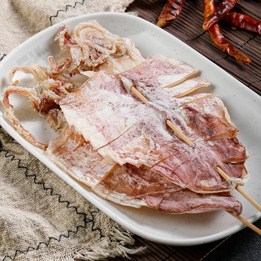 干鱿鱼2个即食干鱿鱼配芥末酱油料15元1个上海北京仓无货