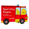 小玻消防车 英文原版 Spot's Fire Engine 儿童英语启蒙纸板造型书 带警报器和闪光灯 发声异形书 Eric Hill 英文版进口原版书籍 商品缩略图0