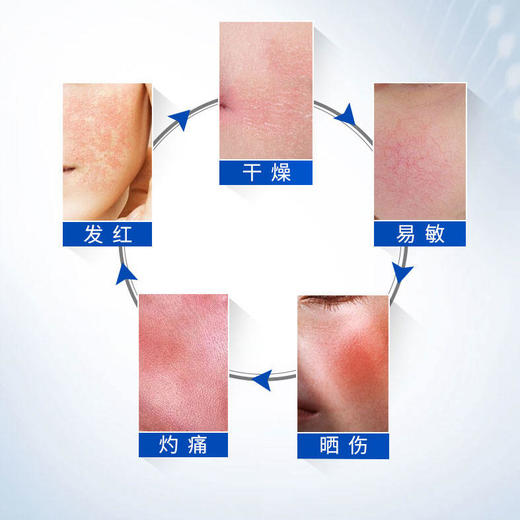 10盒面膜限时购【伊肤泉】伊肤泉水晶丝面膜微针修护/舒缓修护保湿面膜密集补水保湿 商品图3
