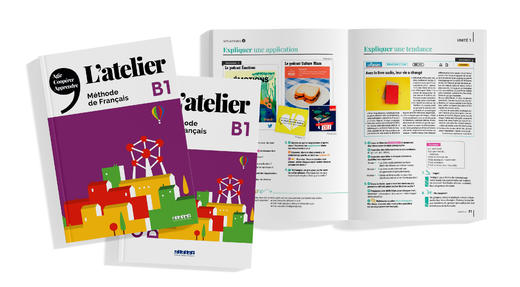 2025-12月学期 线上课教材L’atelier B1 请勿随意下单！(仅限已购课程学员购买) 商品图0