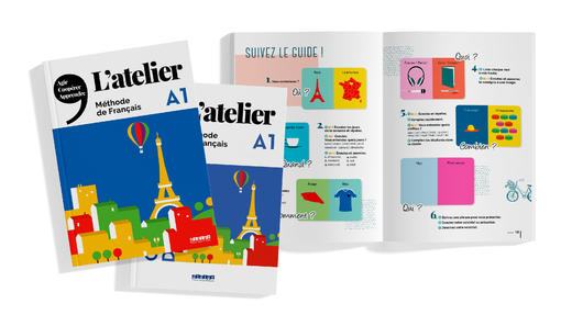 2025-12月学期 线上课教材L’atelier A1 请勿随意下单！(仅限已购课程学员购买) 商品图0