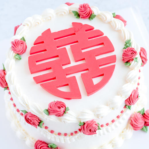 牛奶奶油蛋糕 喜蛋糕 婚礼蛋糕 牛奶奶油蛋糕13  大理同城送 商品图5
