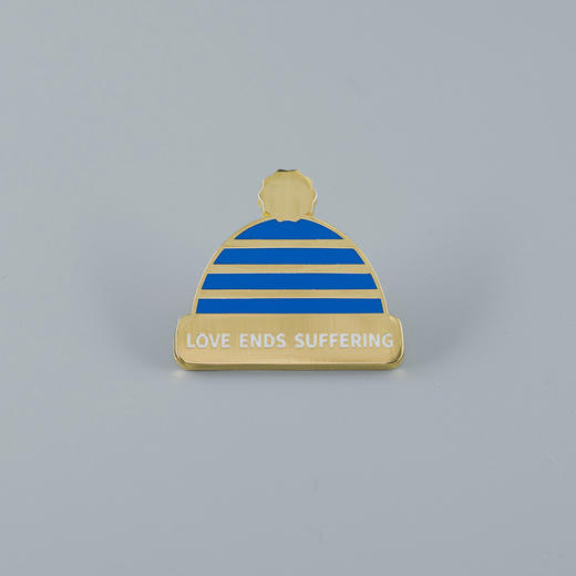 一份心意：温暖毛线帽胸针 商品图1