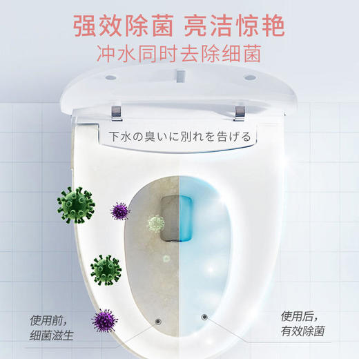 【一瓶装现货！两瓶装预售7天发货！稳定释放一懒到底！】KawaDaily咔哇日记魔力小粉瓶第四代自动洁厕器卫生间马桶厕所除臭神器去异味魔力清洁剂 商品图7