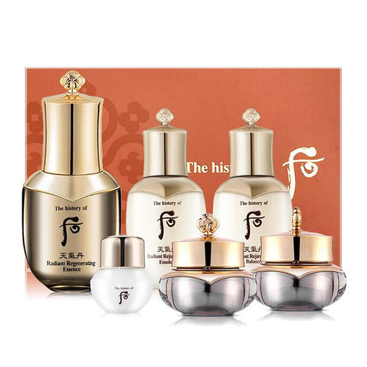 whoo 后天气丹花献中样旅行套三件套/六件套 商品图4