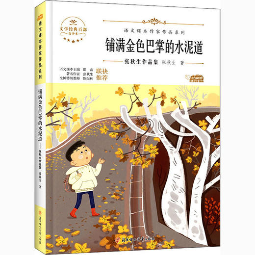 铺满金色巴掌的水泥道 张秋生作品集 青少本 商品图0
