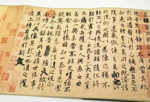 《中国历代百部经典书法》《中国历代百部经典绘画》，4箱20册 布面函套 册页装 北京雅昌公司精印 江西美术出版社2012年版 商品图5