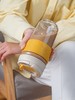 CAKA茶卡玻璃杯女水杯便携带吸管奶茶杯泡网红可爱双饮咖啡杯子男 商品缩略图2