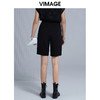 VIMAGE纬漫纪品牌女装夏季时尚修身百搭高腰西装短裤女V1505108 商品缩略图2