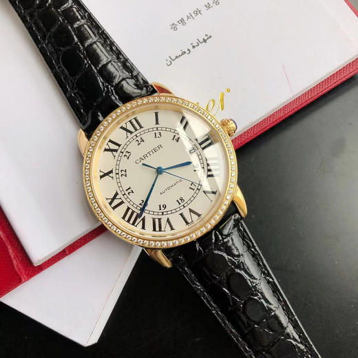 卡地亚经典款伦敦满天星SOLO系列男士腕表 原版开模，定制工艺
【配置】搭载原装进口全自动机械机芯 商品图0