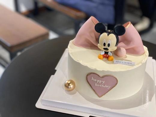 蝴蝶结米奇奶油蛋糕 商品图0