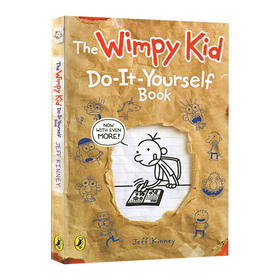 小屁孩日记手抄读书笔记 英文原版 Diary of a Wimpy Kid Do It Yourself Book 中小学英语课外阅读训练 漫画涂鸦书 英文版书籍