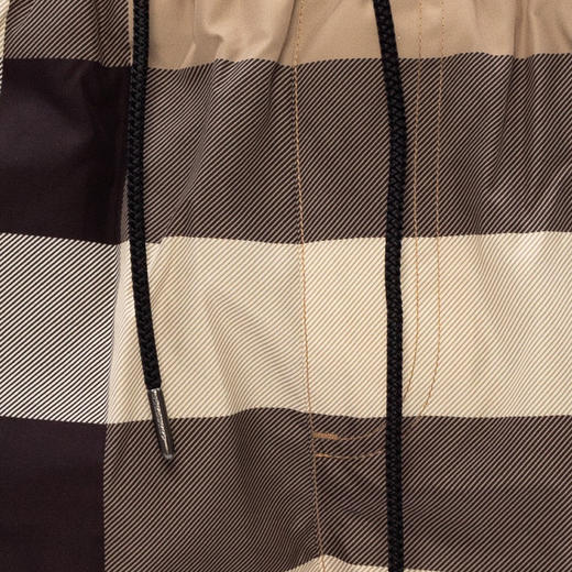 【一】BURBERRY 巴宝莉 男士大号格纹抽绳式游泳裤 格子 8017294 A7028 商品图4