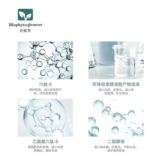 【百植萃】百植萃多肽紧致冻干粉六胜肽二裂酵母原液减少细纹面部精华安瓶 紧致冻干粉 商品图3
