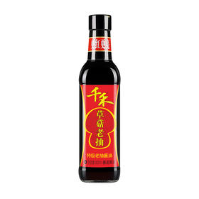 千禾特级草菇老抽酱油500ml
