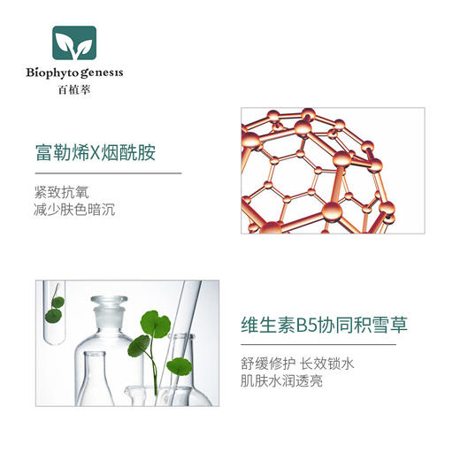 【百植萃】百植萃 保湿乳霜补水保湿乳液面霜 B5富勒烯保湿面霜50g 商品图3