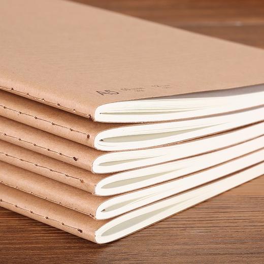 齐心牛皮纸系列英语缝线本A5C4146黄 商品图3