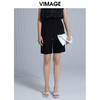 VIMAGE纬漫纪品牌女装夏季时尚修身百搭高腰西装短裤女V1505108 商品缩略图4