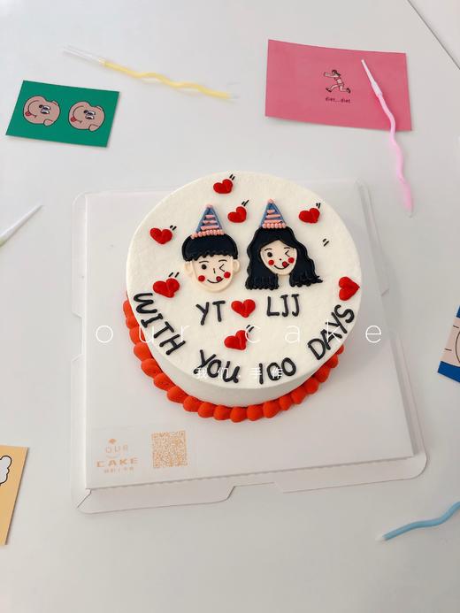 情侣纪念手绘 款二-低糖处理无添加 商品图2