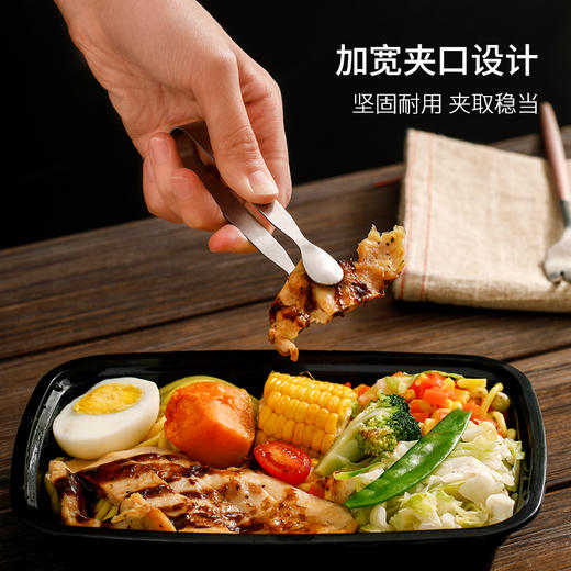 FaSoLa 不锈钢冰夹 加厚多用取冰夹冰块冰格水果方糖夹子小烧烤夹 商品图2