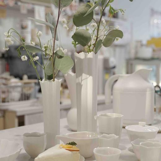 清如许优选｜霜白 管草花器 商品图4