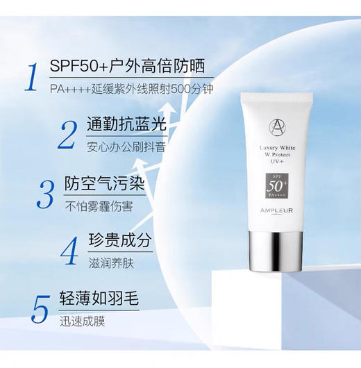 日本Ampleur阿芙乐尔小白伞防晒30ml 商品图3