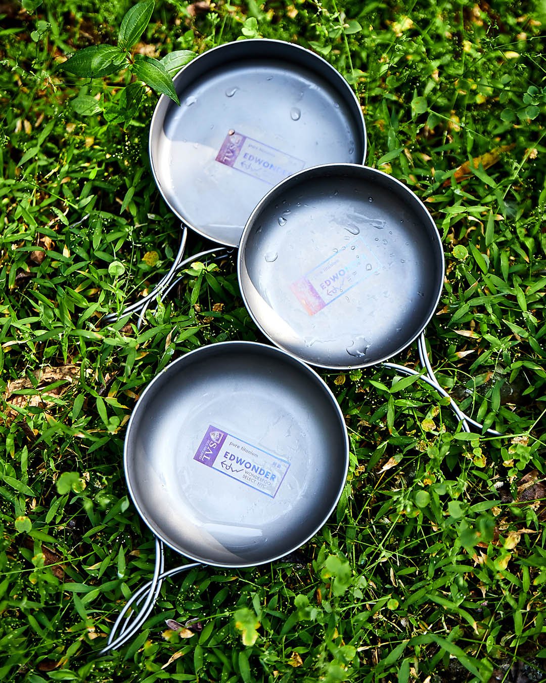 EdW 户外纯钛折叠碗 Ti