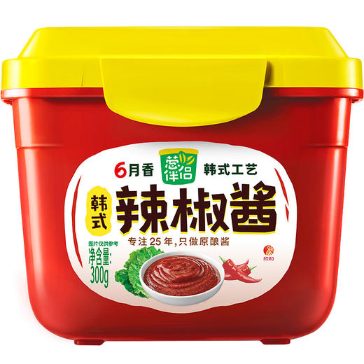 欣和葱伴侣6月香韩式辣椒酱300g