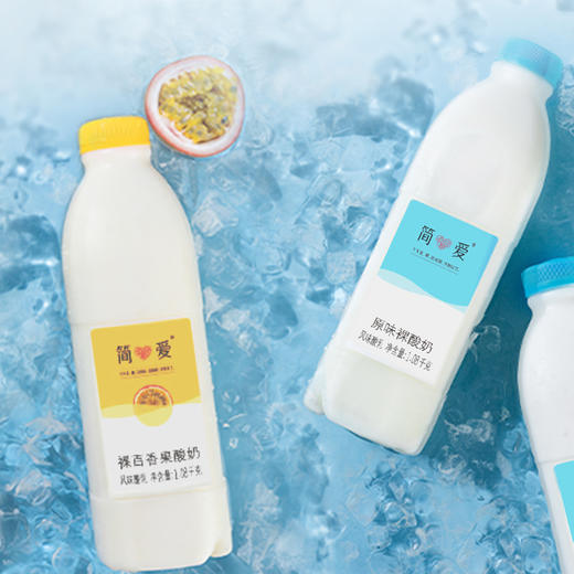 简爱原味酸奶1L 商品图4