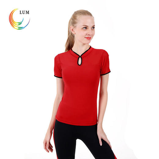 LUM9385露檬瑜伽服短袖 商品图0