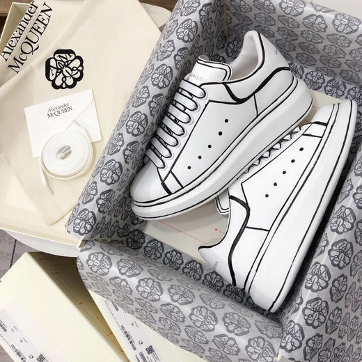 Alexander McQueen新色-白绘 商品图2