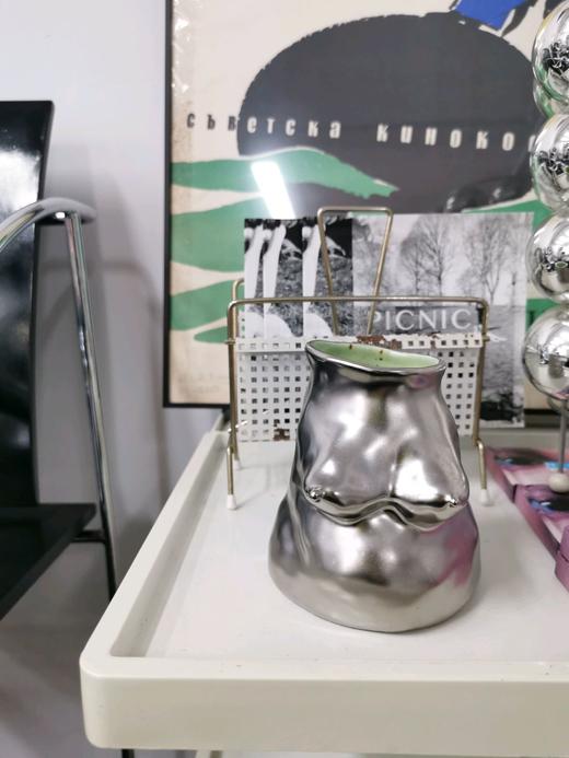 Yezi/人体手工陶瓷杯 银色 商品图10