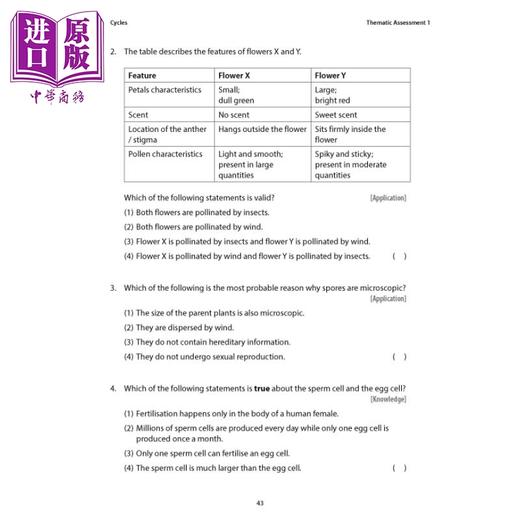 【中商原版】新加坡教辅 Upper Block Science科学复习备考笔记和练习 小学5&6年级 商品图3