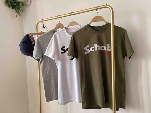 美国Schott NYC短袖T恤男女情侣款正品保真 商品图9