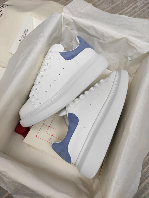 Alexander McQueen新色-雾霾蓝石头纹 商品图6