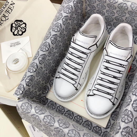 Alexander McQueen新色-白绘 商品图3