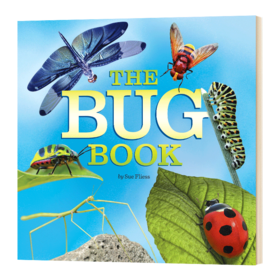 虫子之书 英文原版绘本 The Bug Book 英文版儿童英语启蒙故事书 进口原版书籍