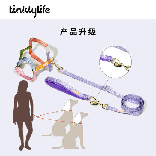 Tinklylife  彩虹系列 专业牵引绳 商品图5